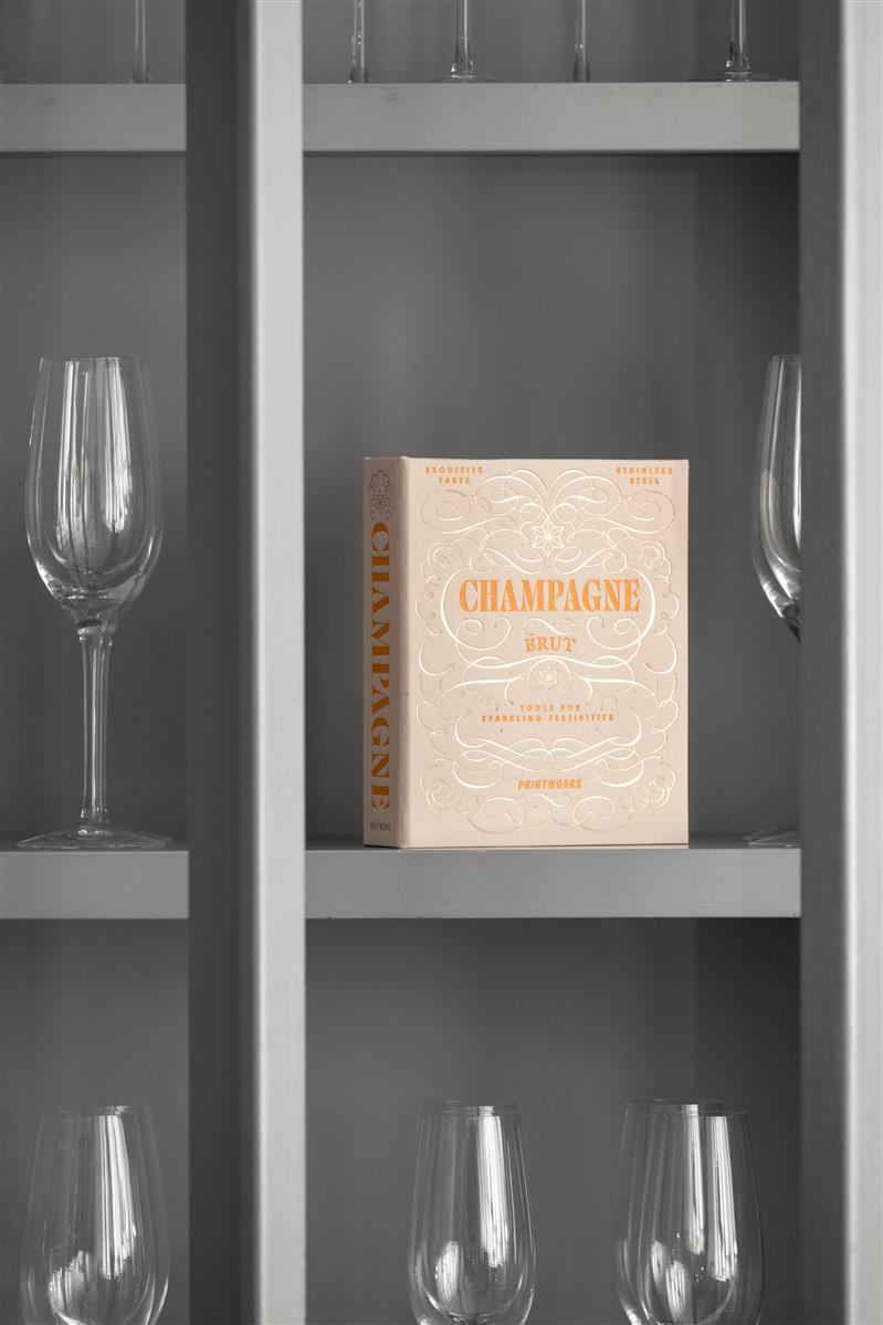 PRINTWORKS Küchenuntensilien THE ESSENTIALS - CHAMPAGNE TOOLS beige | 15x19x15cm