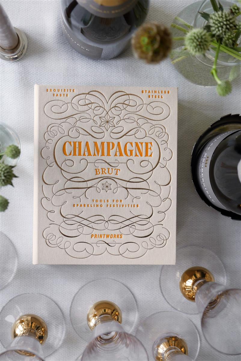 PRINTWORKS Küchenuntensilien THE ESSENTIALS - CHAMPAGNE TOOLS beige | 15x19x15cm