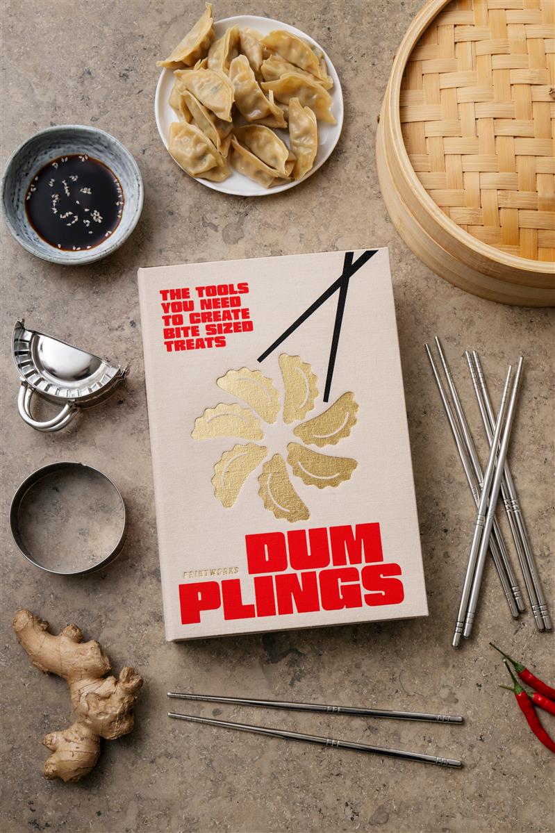 PRINTWORKS Küchenutensilien THE ESSENTIALS - DUMPLING TOOLS beige | 28x19x6cm