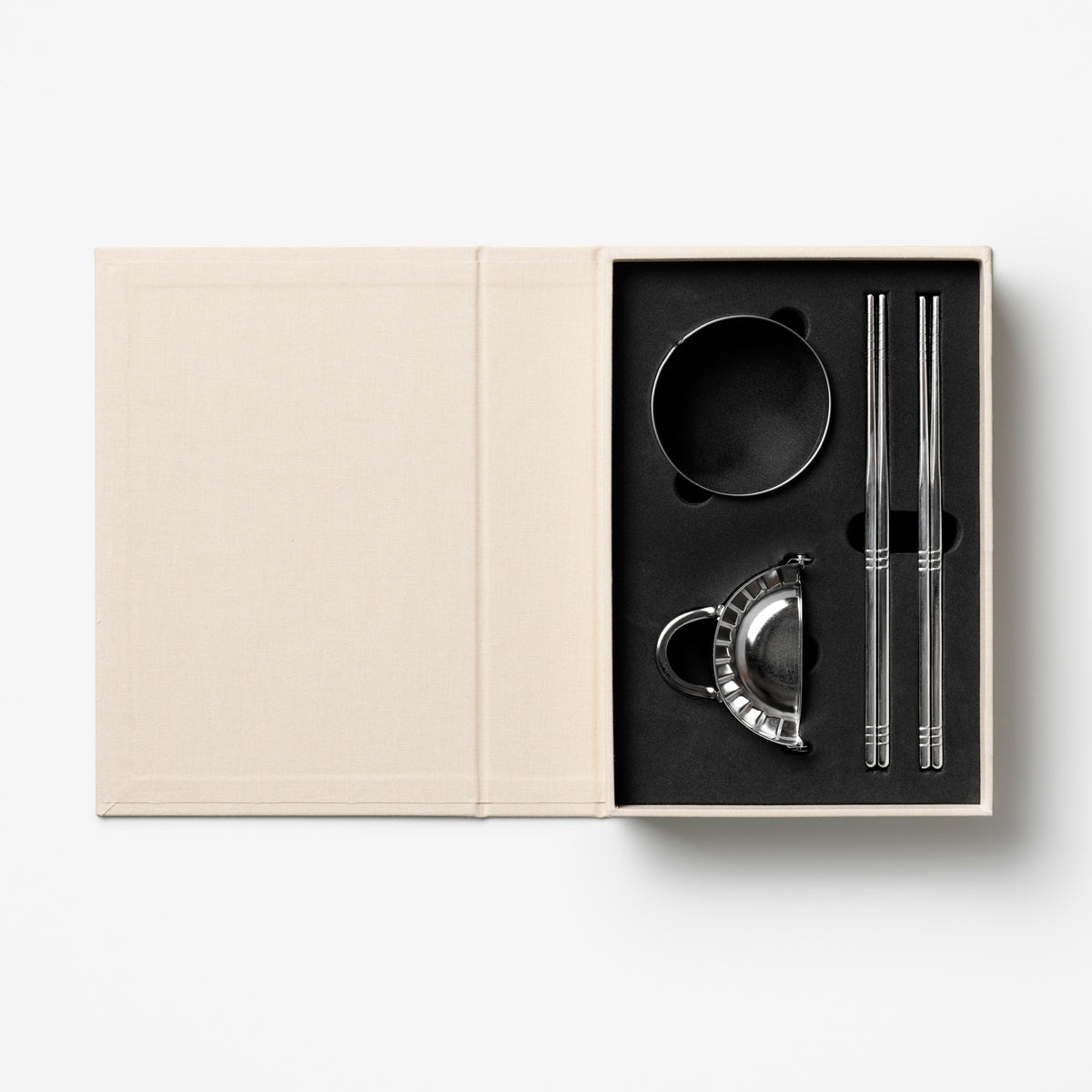 PRINTWORKS Küchenutensilien THE ESSENTIALS - DUMPLING TOOLS beige | 28x19x6cm