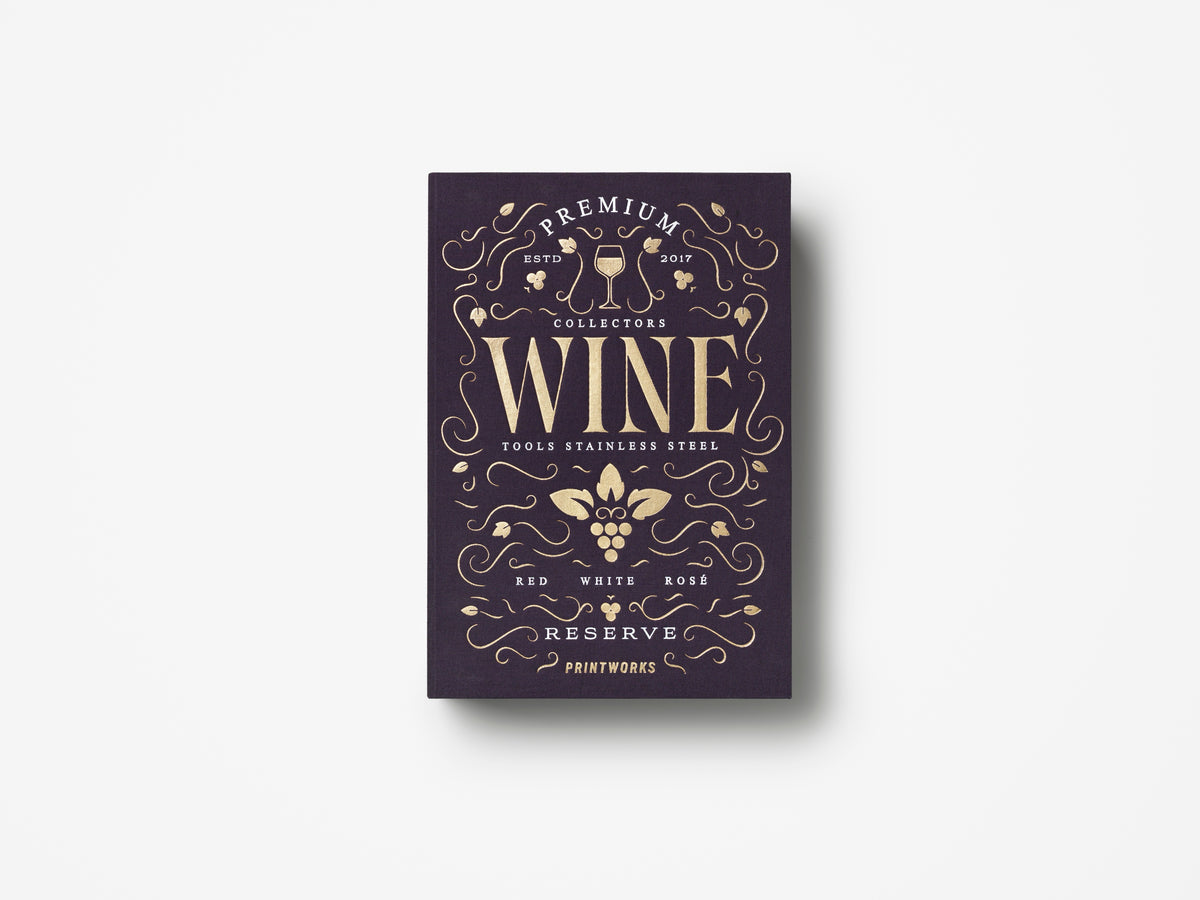 PRINTWORKS Küchenutensilien THE ESSENTIALS - WINE TOOLS LARGE bordo | 29,5x20x6,4cm