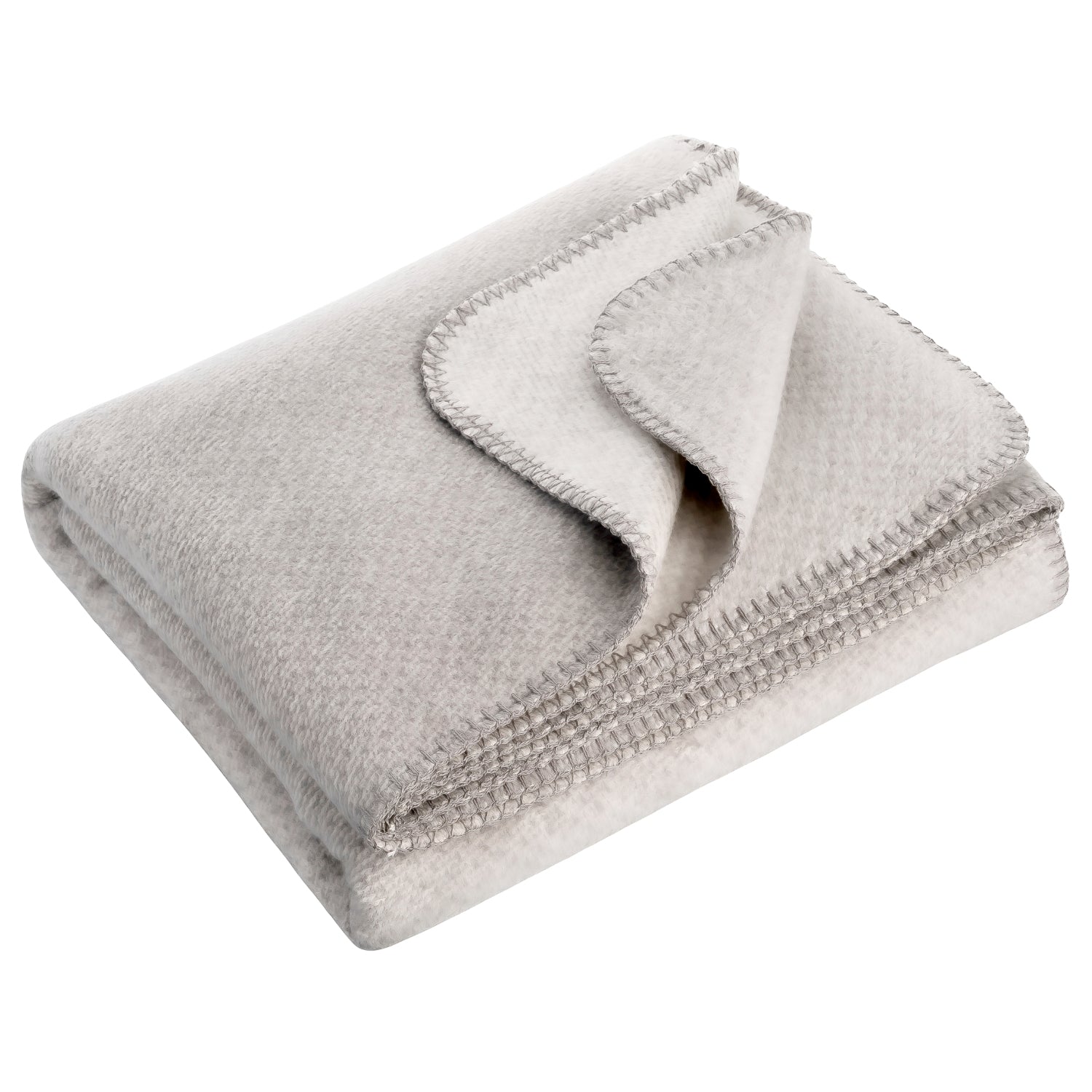 RIEMA Kuscheldecke EMMA grau meliert | 150x200cm