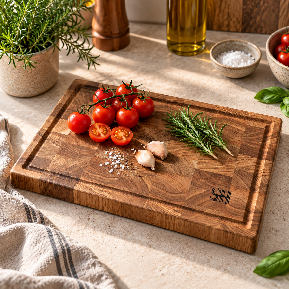 SirHenrys Schneidebrett WOOD Eiche | 20x30cm
