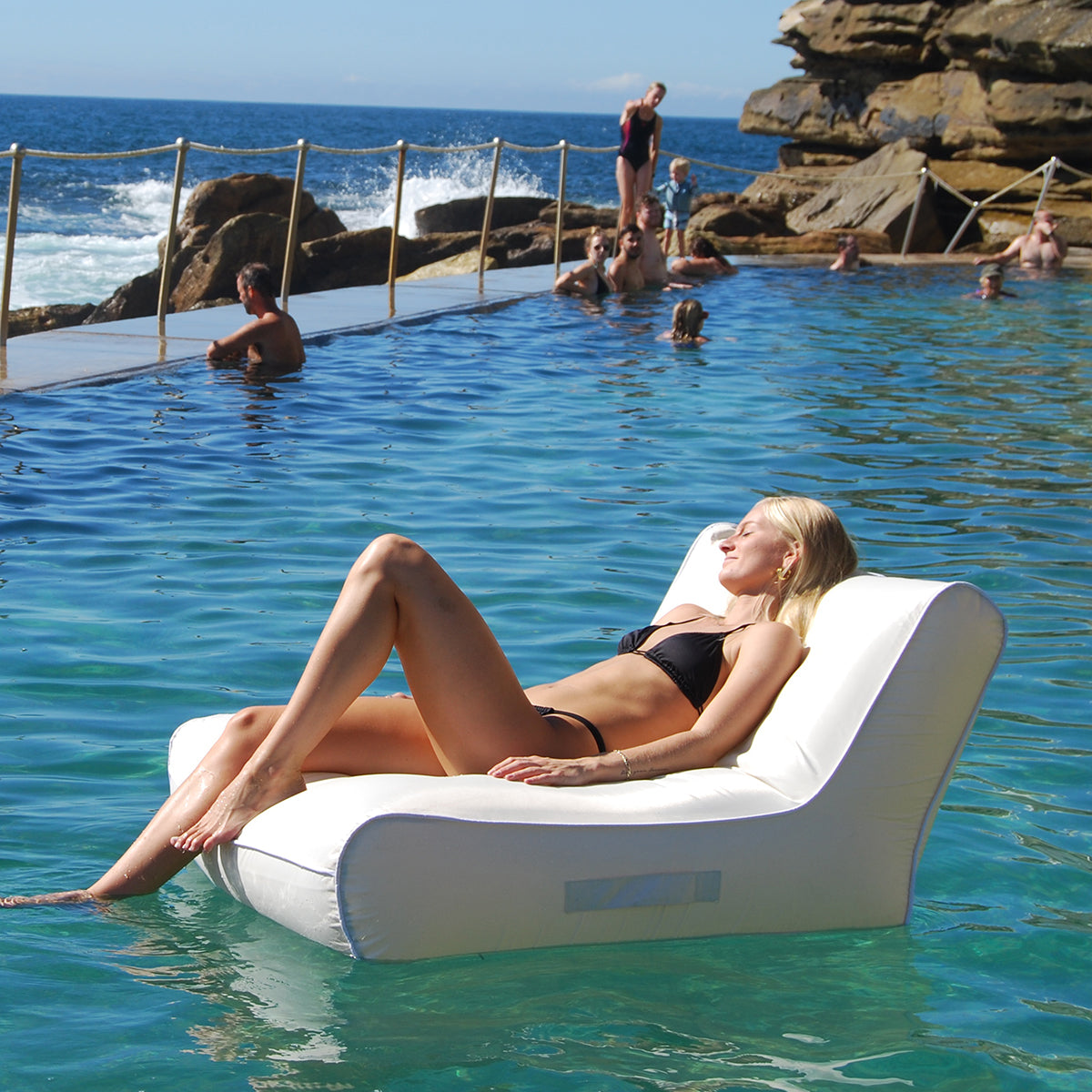 Sunnylife Pool & Outdoor Sessel CASA creme | 110cm
