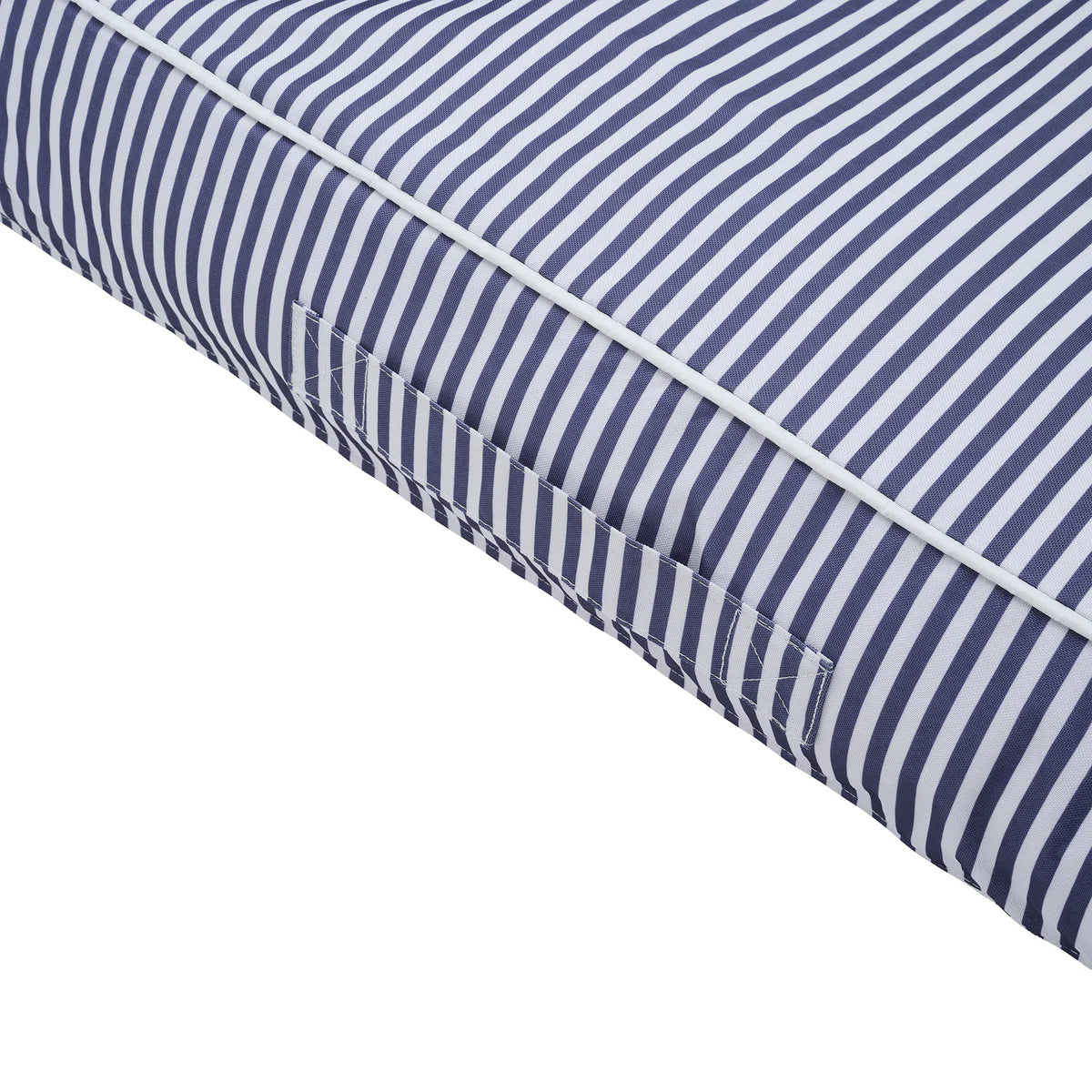 Sunnylife Pool & Outdoor Liege LE WEEKEND blau weiß gestreift | 180cm