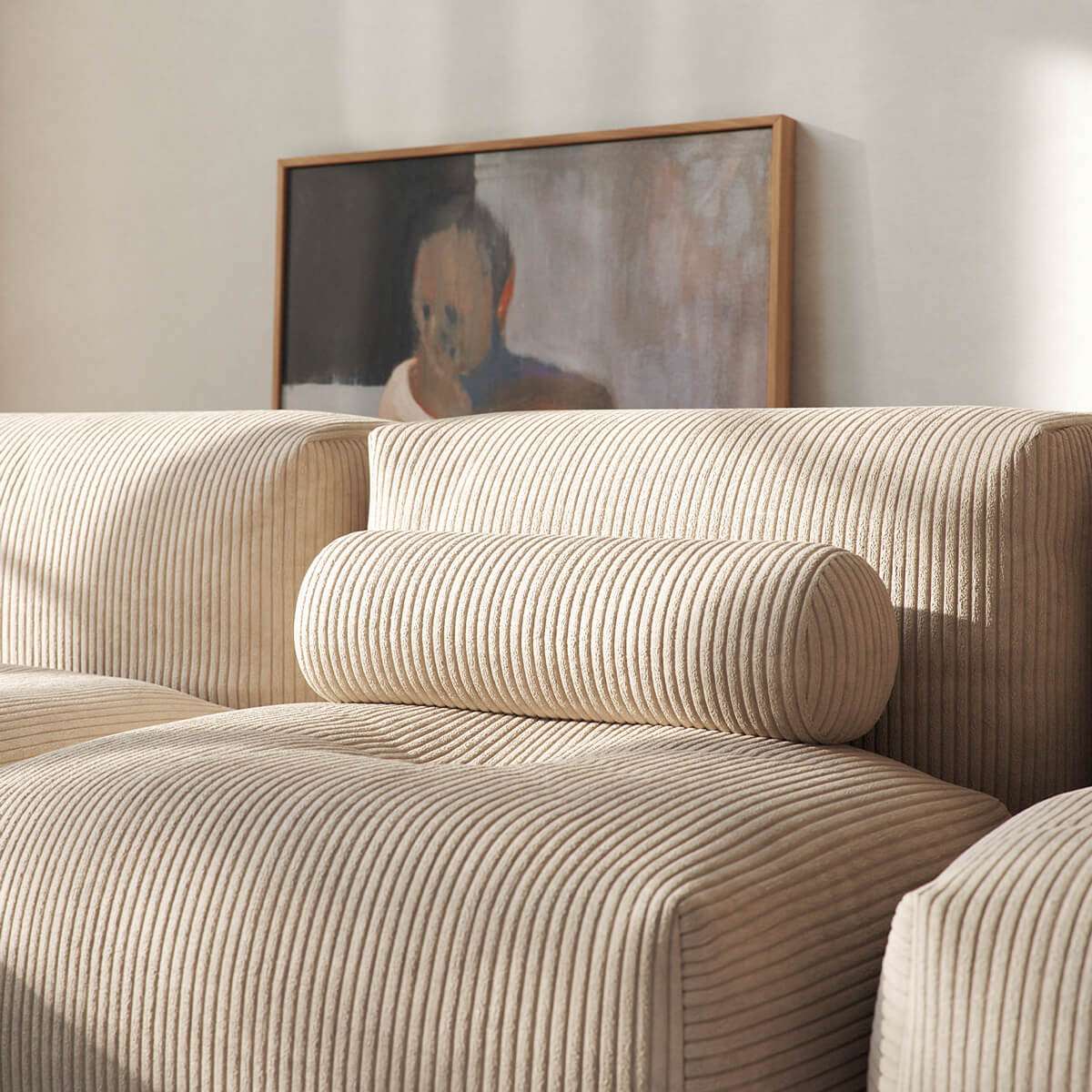 SACKit Soft Sofa Indoor BOLSTER PILLOW | Ø20x60cm - Sir Henrys