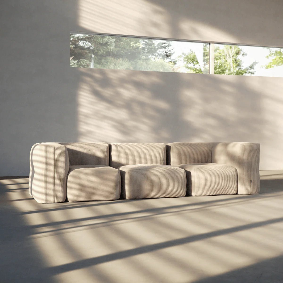 SACKit Soft Sofa Indoor CORNER | 95x95x70cm - Sir Henrys