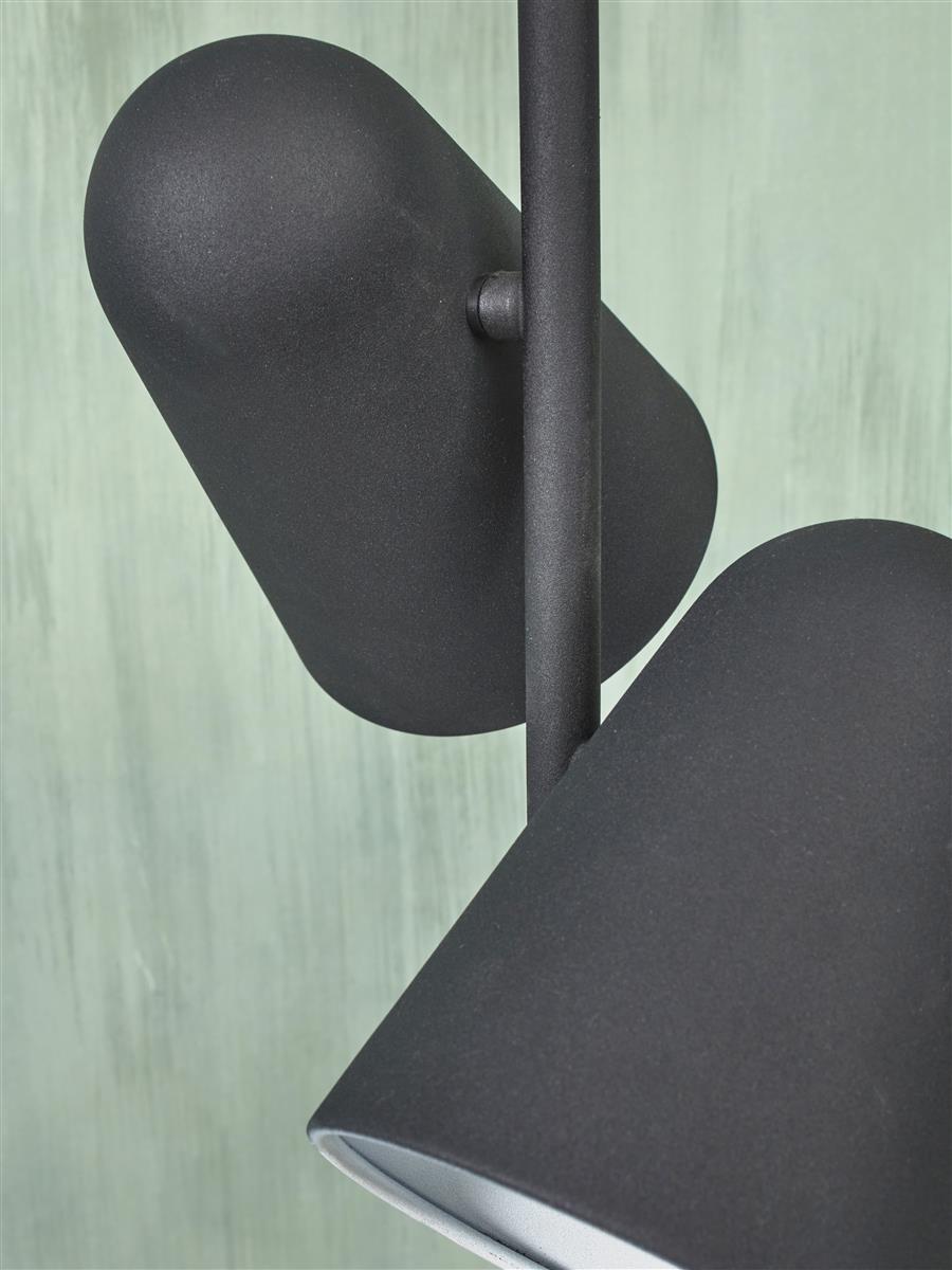 It's about RoMi Stehlampe SALAMANCA schwarz | 28x28x145cm