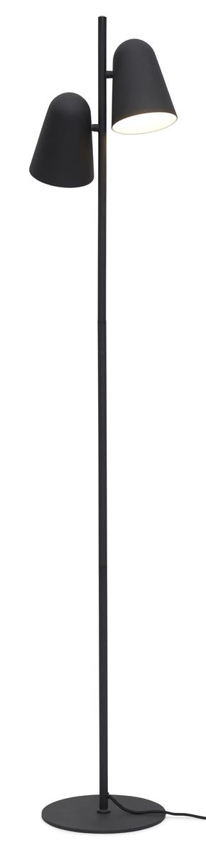 It's about RoMi Stehlampe SALAMANCA schwarz | 28x28x145cm