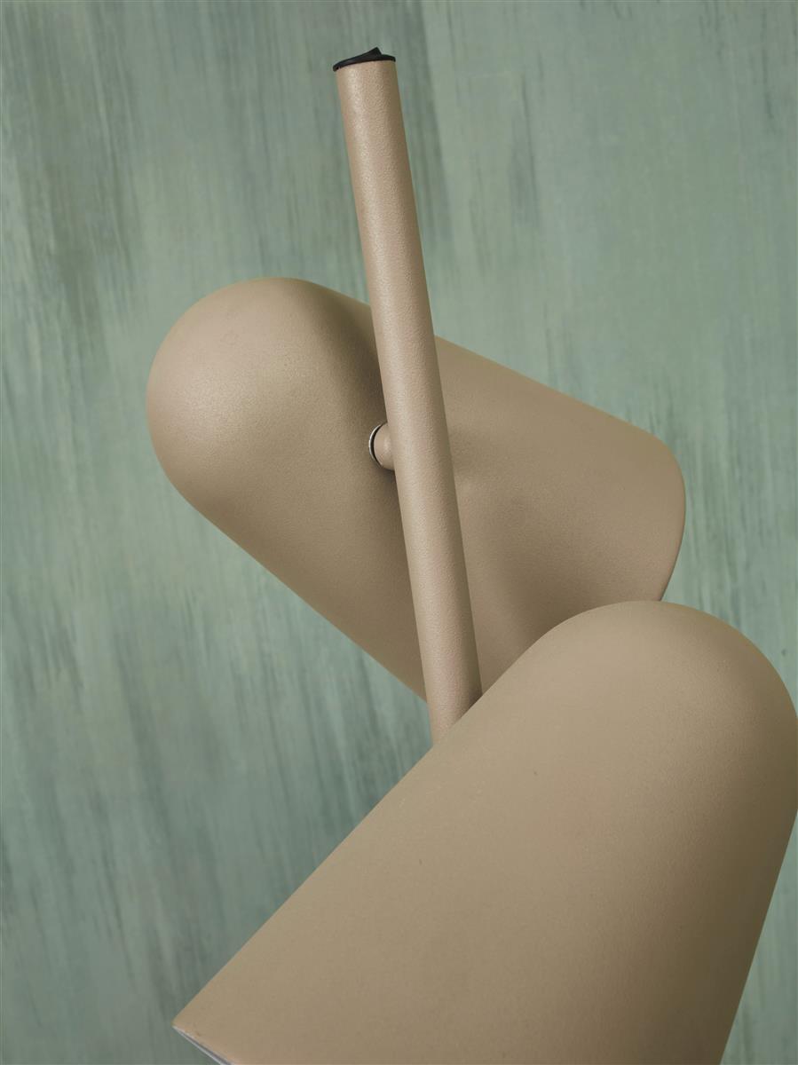 It's about RoMi Stehlampe SALAMANCA sandfarben | 28x28x145cm