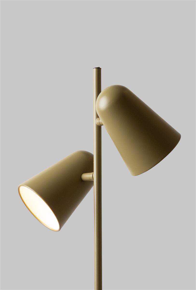 It's about RoMi Stehlampe SALAMANCA Olivgrün | 28x28x145cm