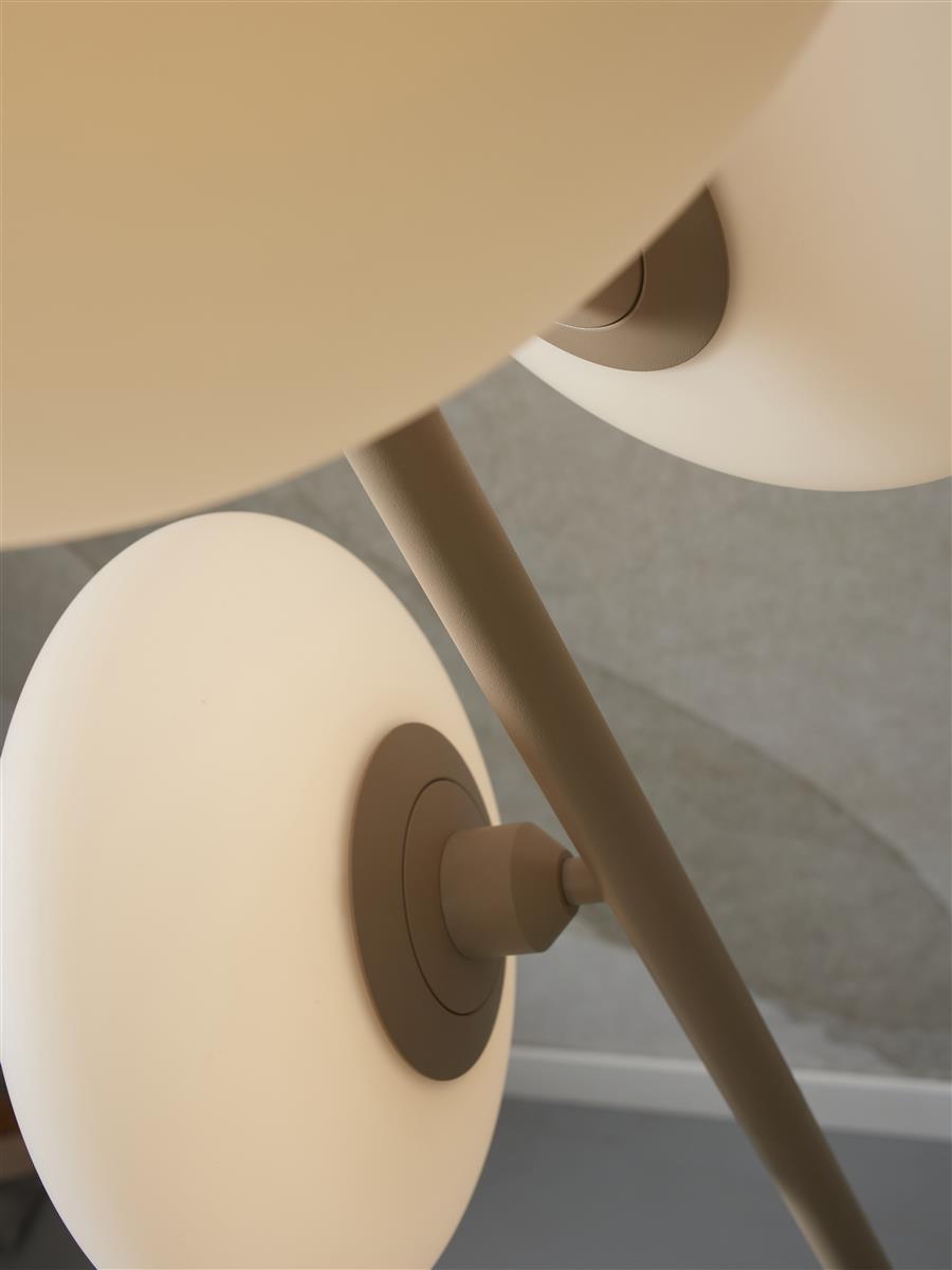 It's about RoMi Stehlampe SAPPORO sandfarben | 32x32x161cm