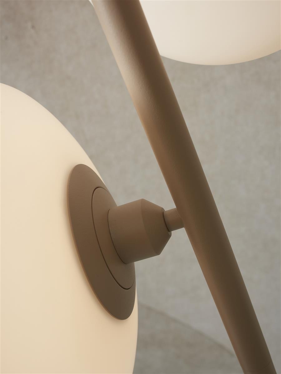 It's about RoMi Stehlampe SAPPORO sandfarben | 32x32x161cm
