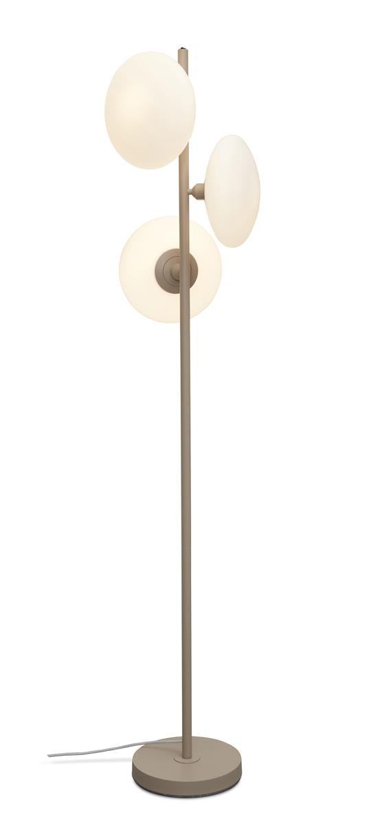 It's about RoMi Stehlampe SAPPORO sandfarben | 32x32x161cm