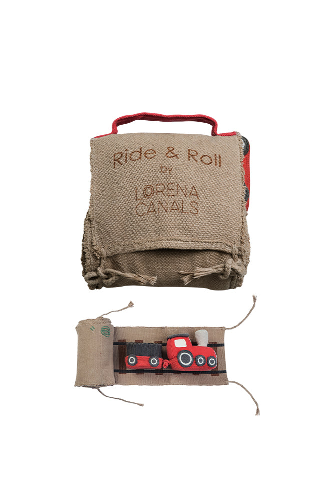 Lorena Canals Spielset Ride & Roll TRAIN | 26x22cm