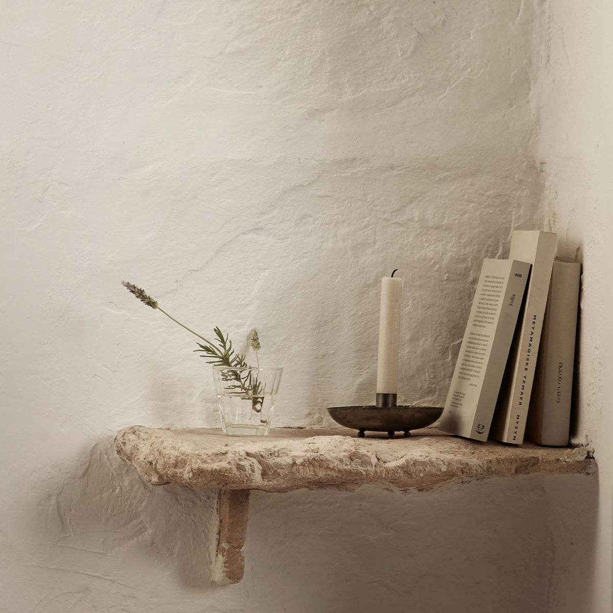 Tine K Home Stabkerze CANDLE SAND 8er Set beige | 2,2x30cm