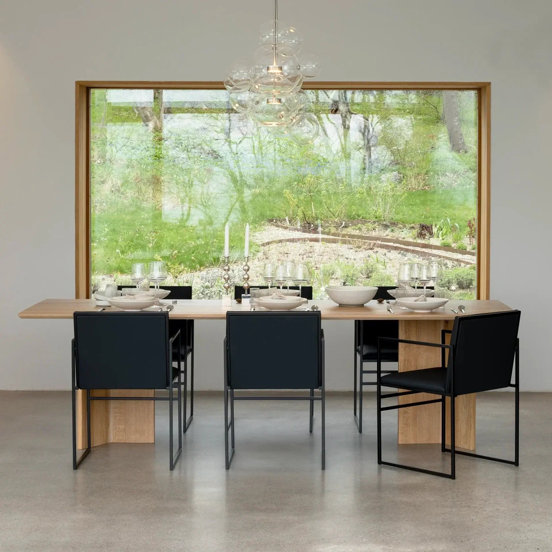 by Crea® Esszimmerstuhl SELLA Leder Jade Schwarz