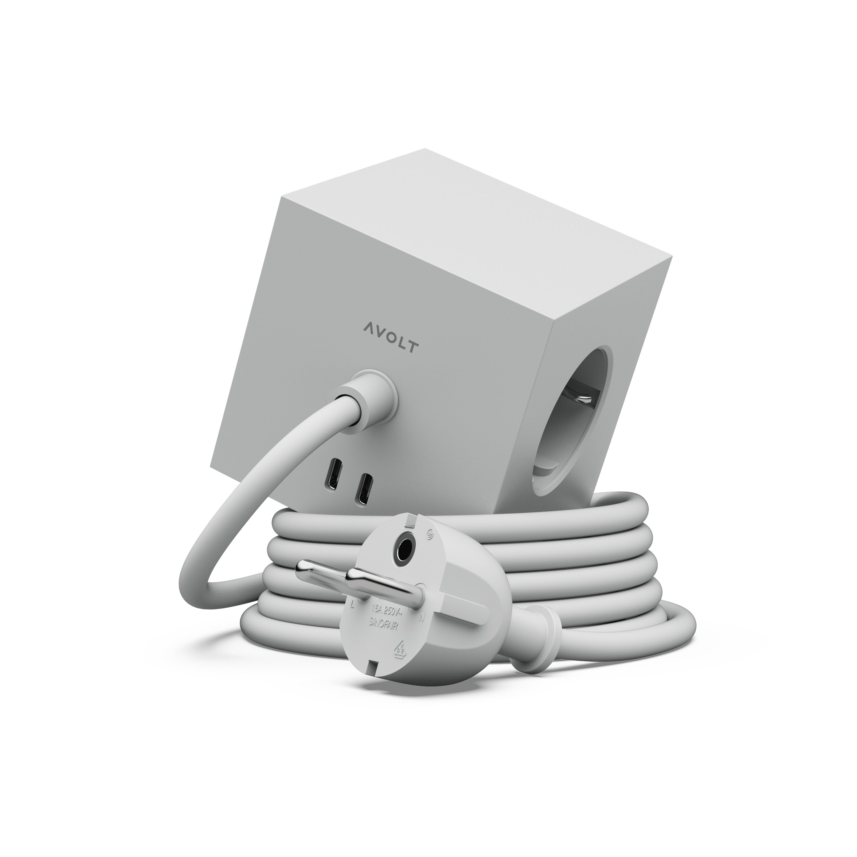 AVOLT Mehrfachstecker SQUARE 1 | 7,6x7,6cm