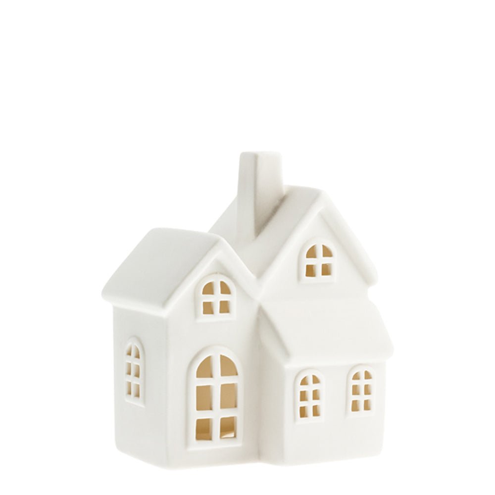 Storefactory Dekorationshaus BYN Nr. 6 Keramik weiß | 12x9x14 cm - Sir Henrys