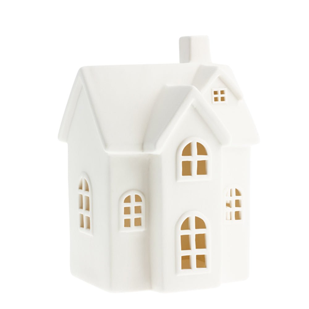 Storefactory Dekorationshaus BYN Nr. 7 Keramik weiß | 14x12x20 cm - Sir Henrys