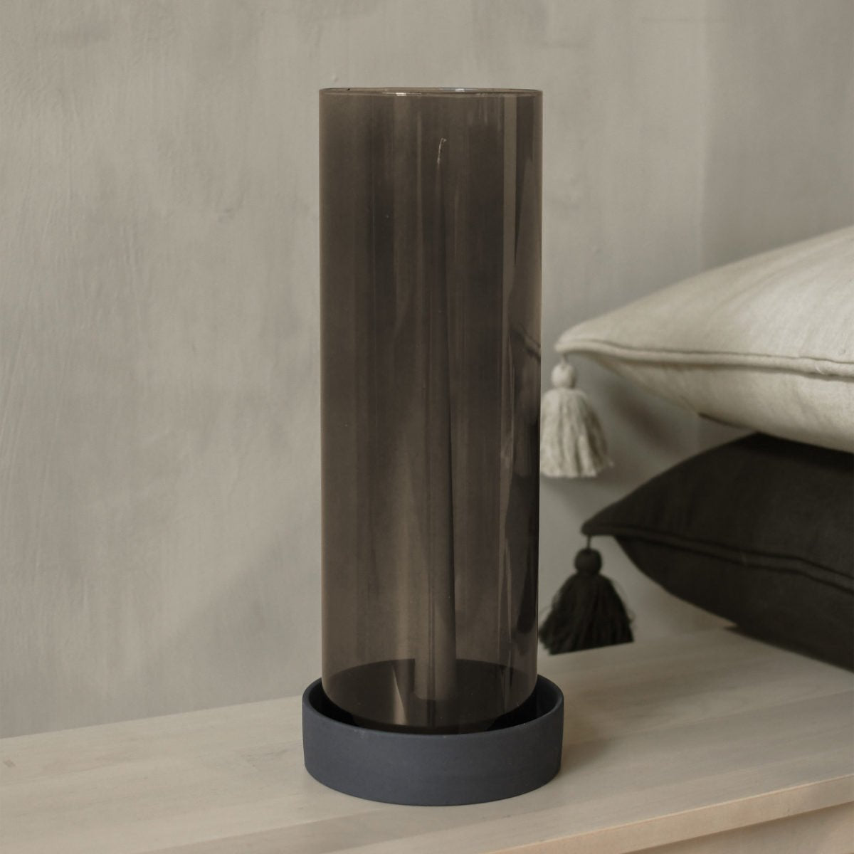 Storefactory Glaszylinder STORM gerade braun | Ø 13x38 cm - Sir Henrys