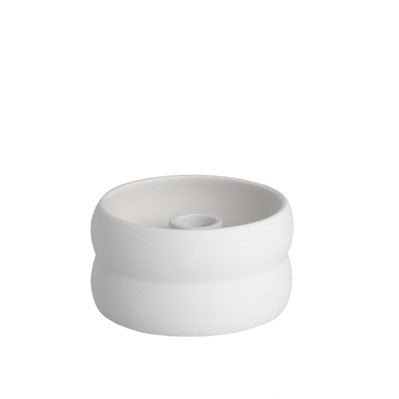 Storefactory Kerzenhalter BOLMEN MINI weiß | Ø11x6cm - Sir Henrys