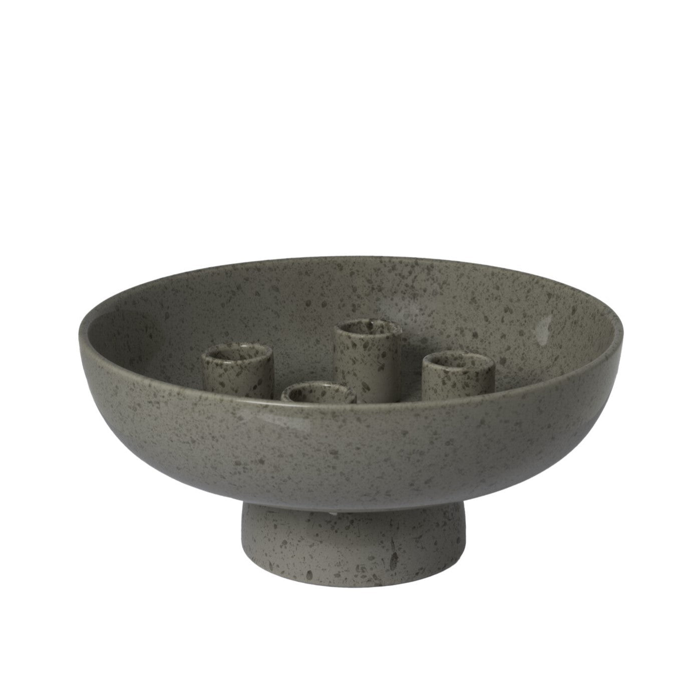 Storefactory Kerzenhalter GRANHAMMAR 4er glänzend natur | Ø 21x9cm - Sir Henrys