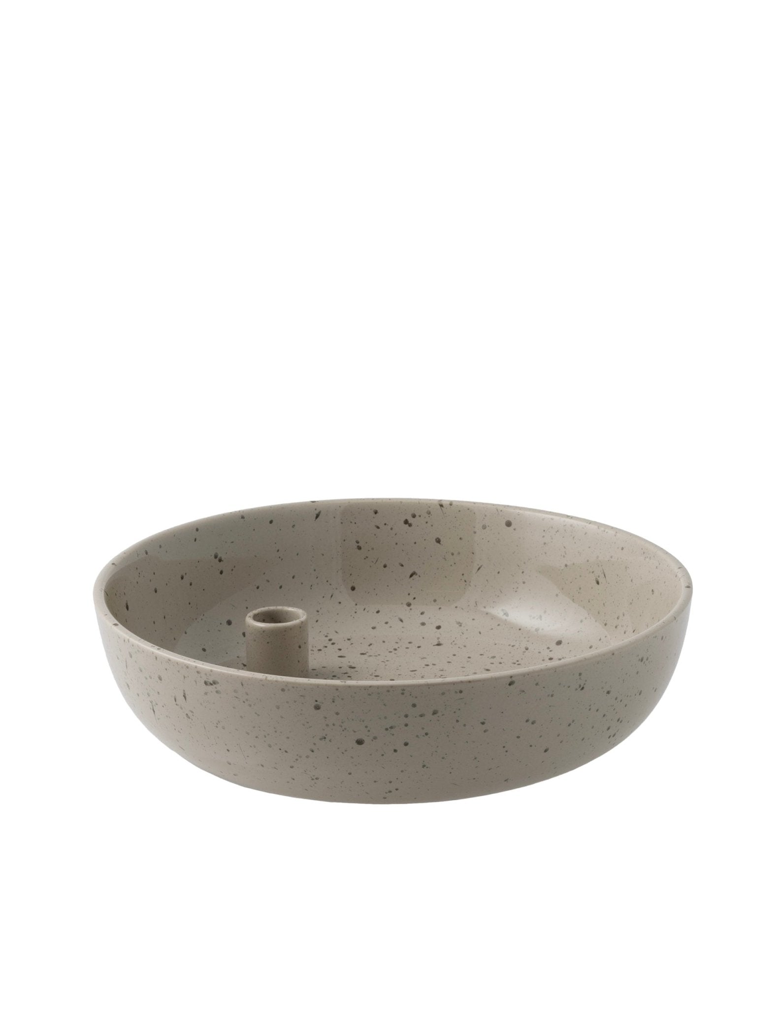 Storefactory Kerzenhalter LIDATORP XL natur glänzend | Ø 26x7 cm - Sir Henrys
