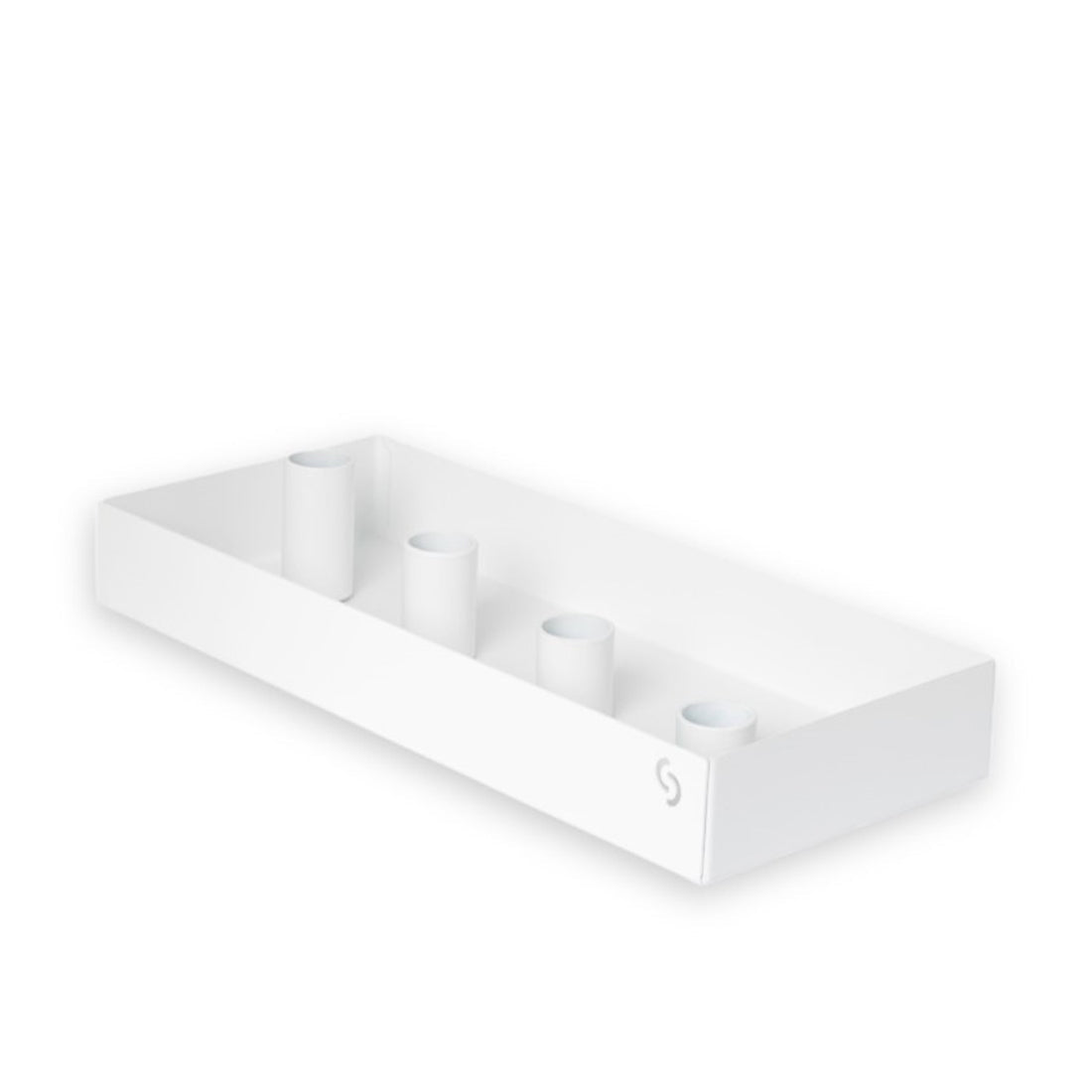 Storefactory Kerzenhalter SUND 4er weiß | 13x30x4cm - Sir Henrys