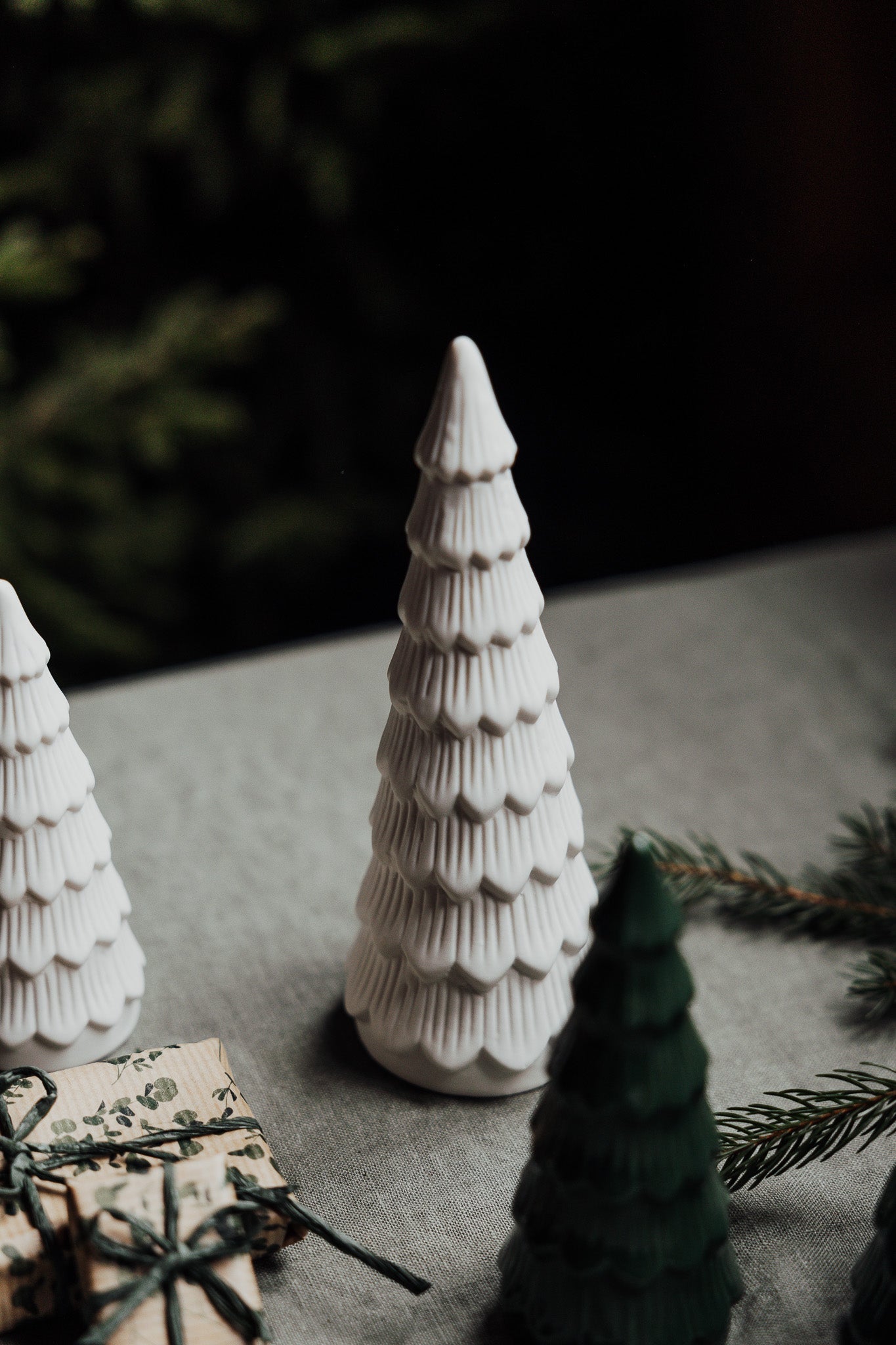 Storefactory Tannenbaum GRANBACKEN L weiß | 7x20cm - Sir Henrys