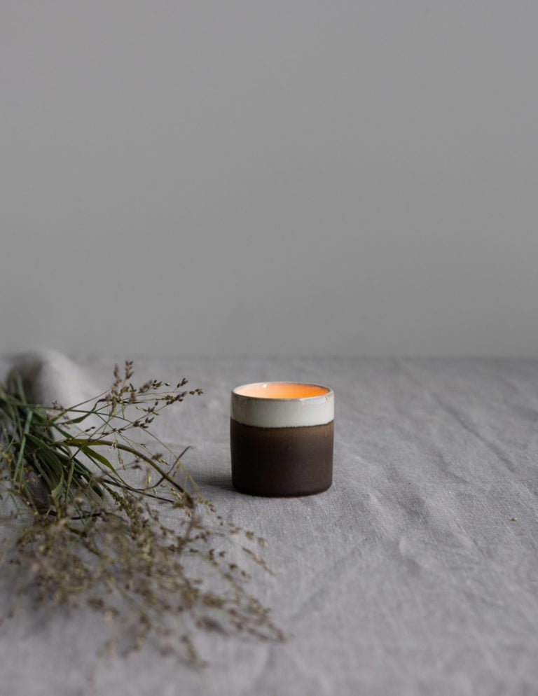 Storefactory Teelichhalter LJUNGARUM S braun glänzend | Ø 6x 6 cm - Sir Henrys