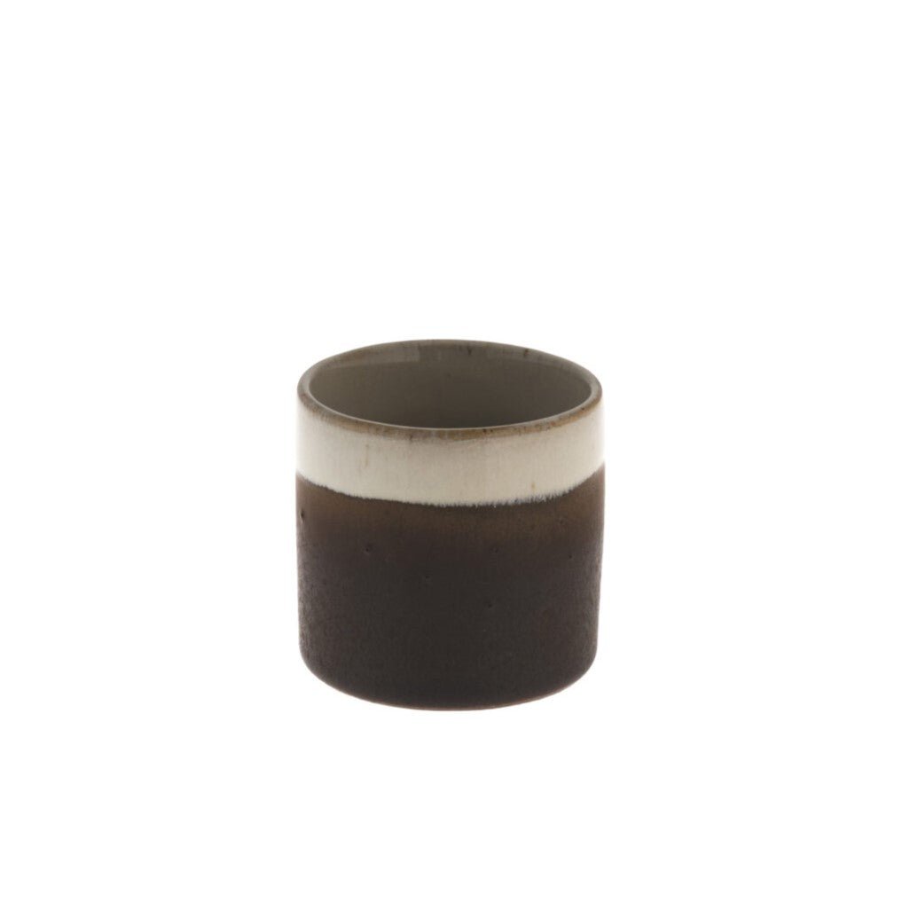 Storefactory Teelichhalter LJUNGARUM S braun glänzend | Ø 6x 6 cm - Sir Henrys