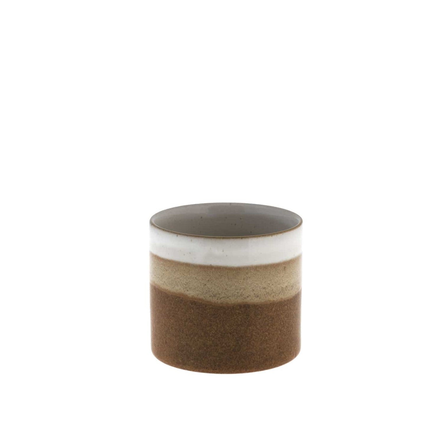 Storefactory Teelichthalter LJUNGARUM braun glänzend | Ø 10x9 cm - Sir Henrys