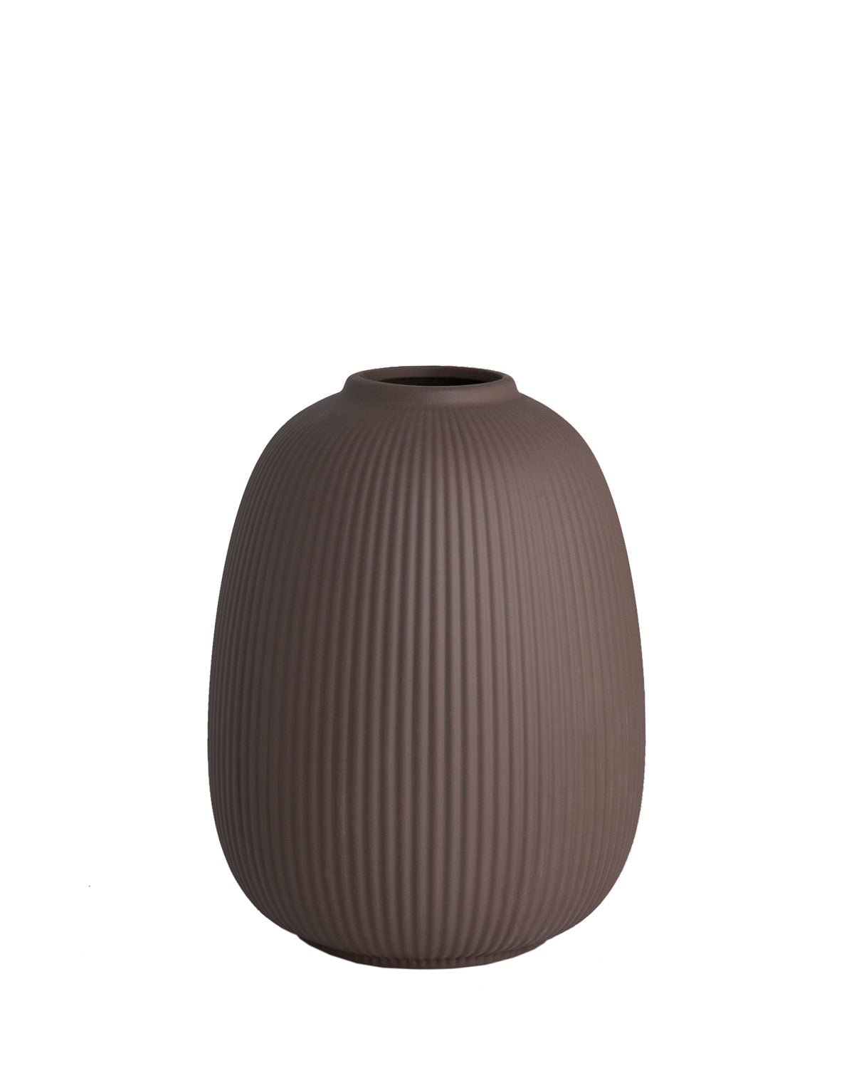Storefactory Vase ÅBY L braun | Ø19x26cm - Sir Henrys