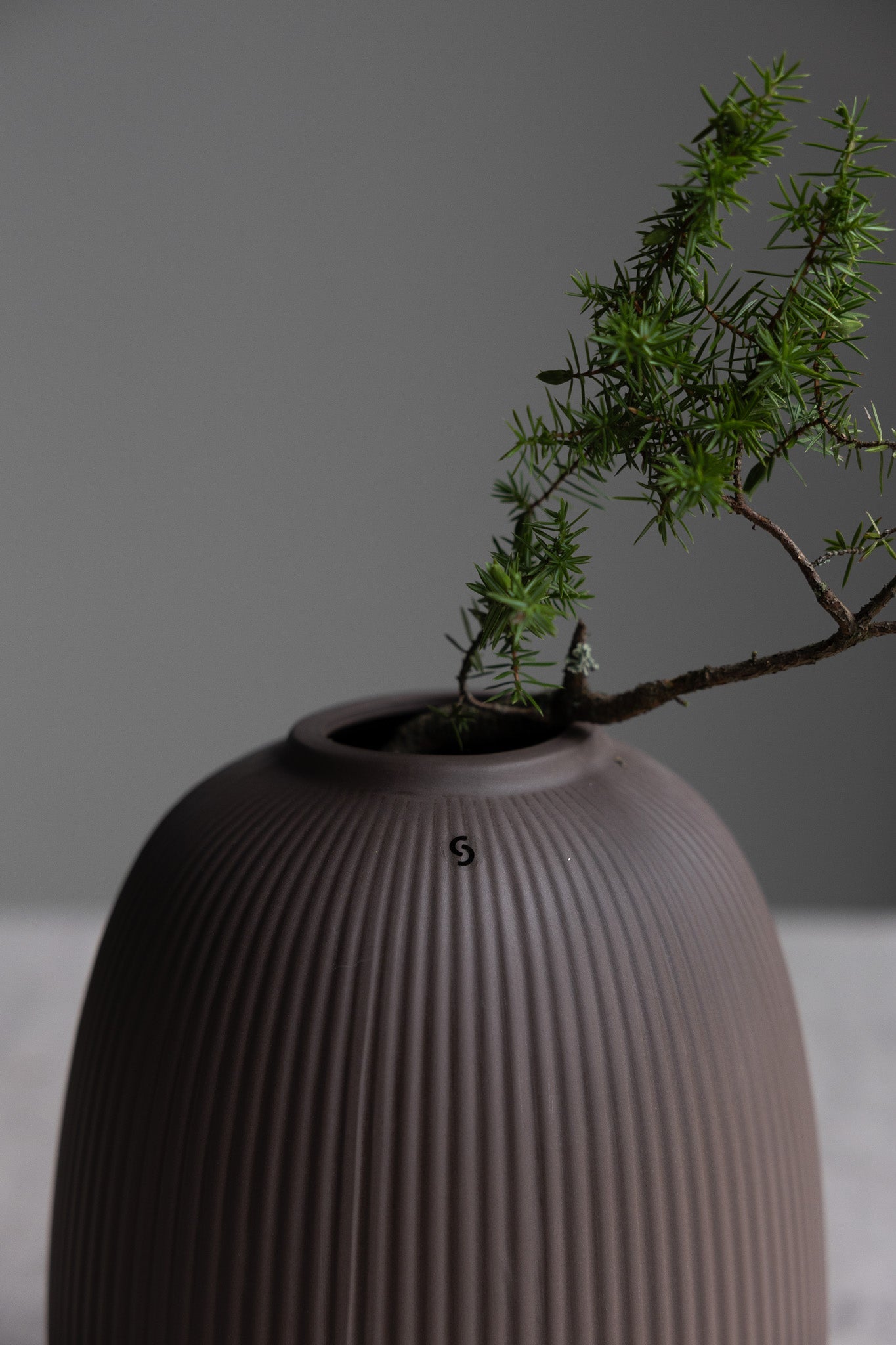Storefactory Vase ÅBY L braun | Ø19x26cm - Sir Henrys
