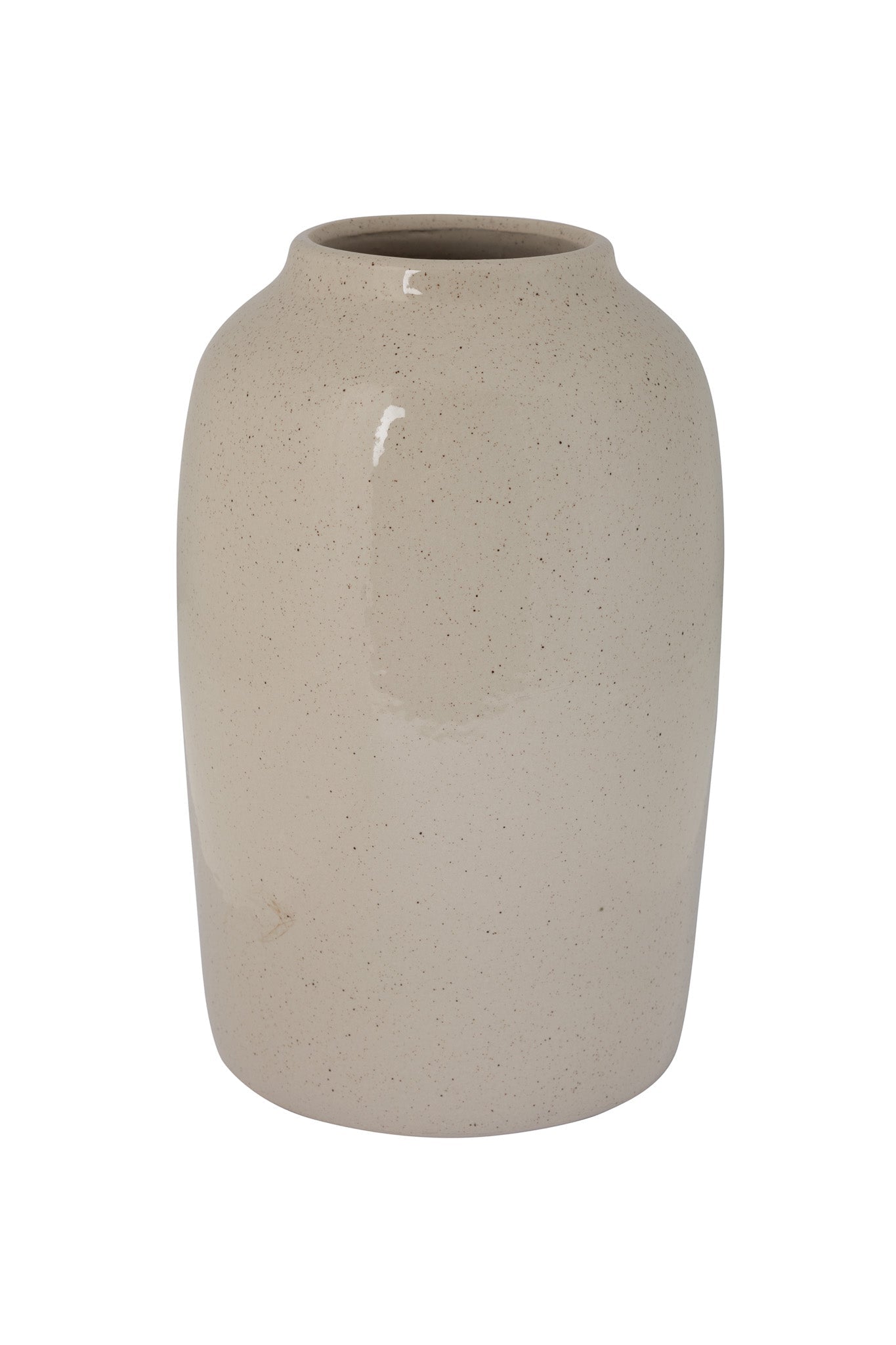 Storefactory Vase DOMSJÖ XL natur weiß | Ø18x30cm - Sir Henrys