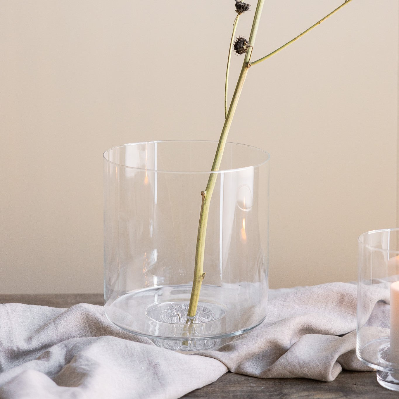 Storefactory Vase HAMNBY L klar | Ø 24x29cm