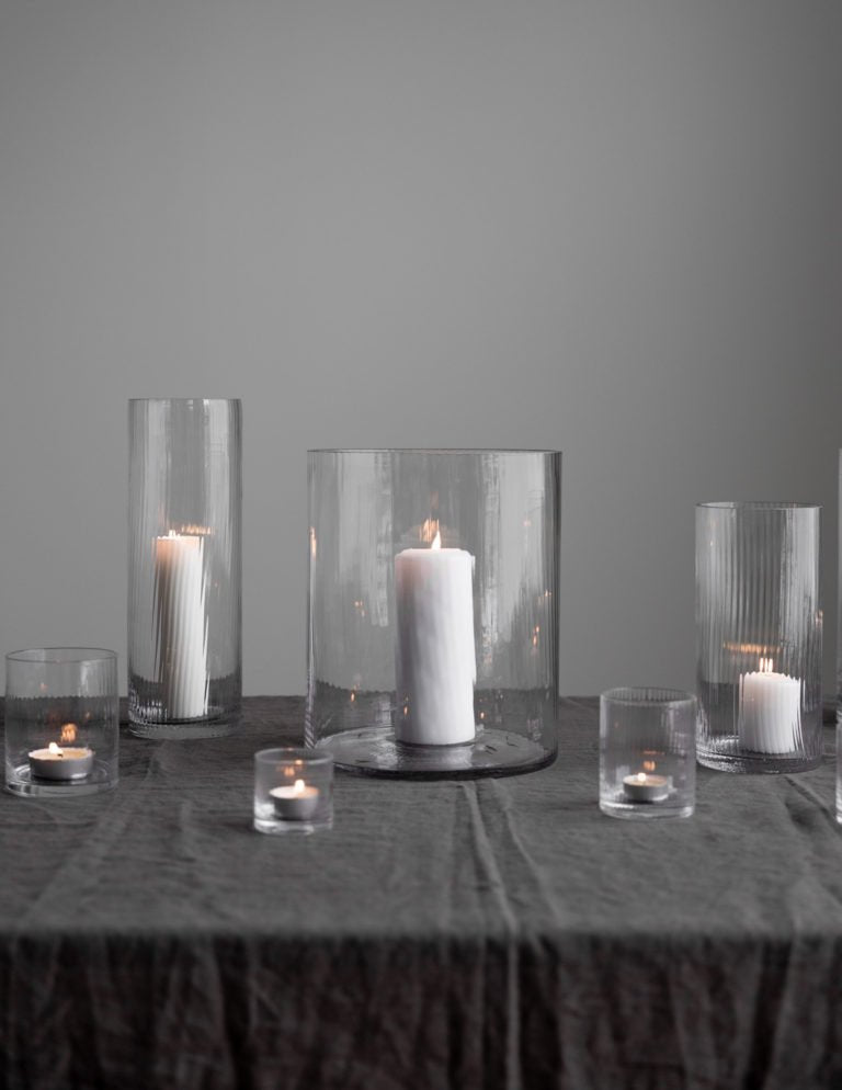 Storefactory Windlicht/Vase RAMSJÖ XL klarglas | Ø 25x30 cm - Sir Henrys