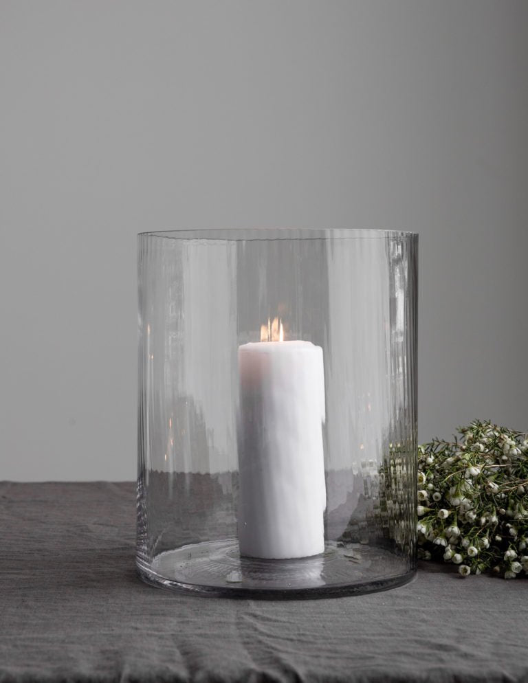 Storefactory Windlicht/Vase RAMSJÖ XL klarglas | Ø 25x30 cm - Sir Henrys