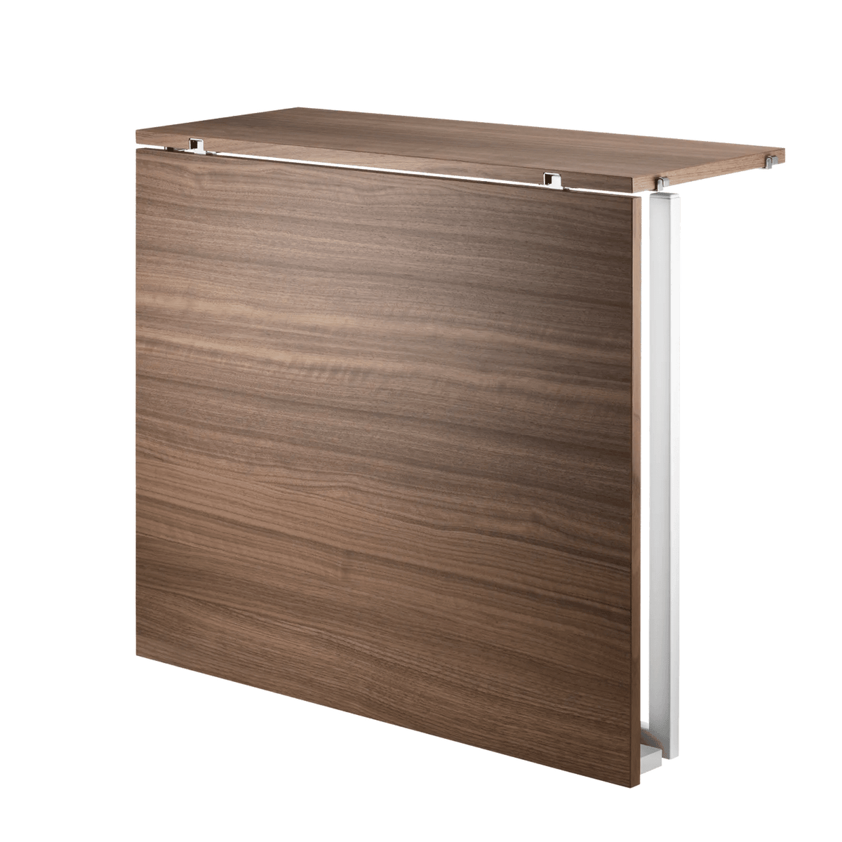 String Furniture Klapptisch B78 x T30 x H71, Walnuß/Weiß - Sir Henrys