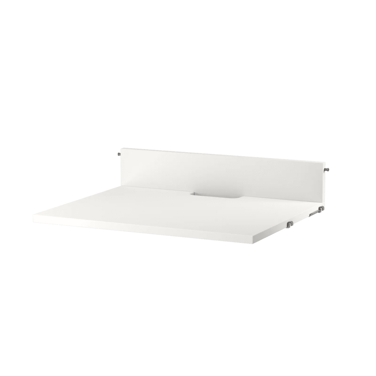 String Furniture Medienablage B58 x T47, Weiß - Sir Henrys