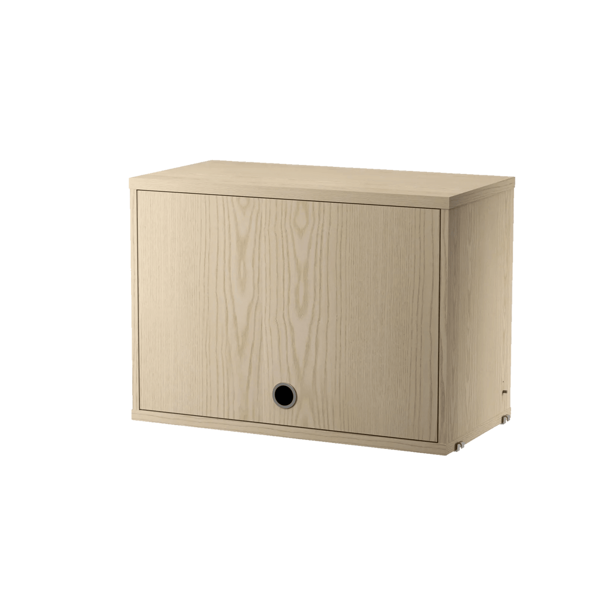 String Furniture Schrank mit Klapptür B58 x T30 x H42, Esche - Sir Henrys