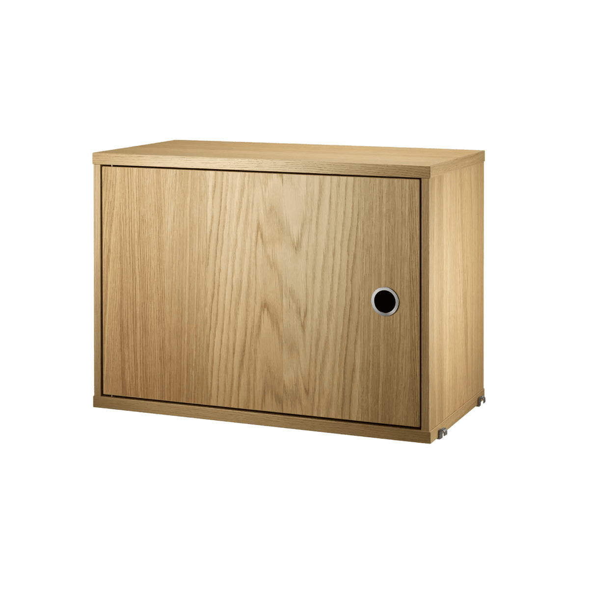 String Furniture Schrank mit Schwenktür B58 x T30 x H42, Eiche - Sir Henrys