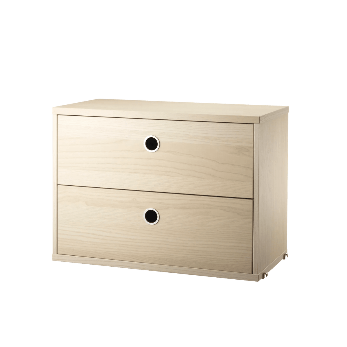 String Furniture Schubladenschrank B58 x T30 x H42, Esche - Sir Henrys