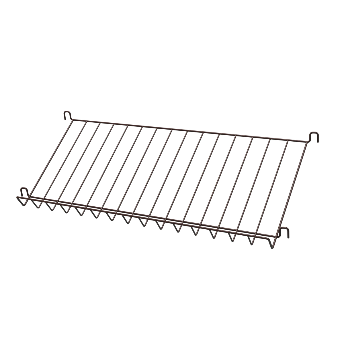 String Furniture Zeitschriftenablage B78 x T30 x H15, Dunkelbraun - Sir Henrys