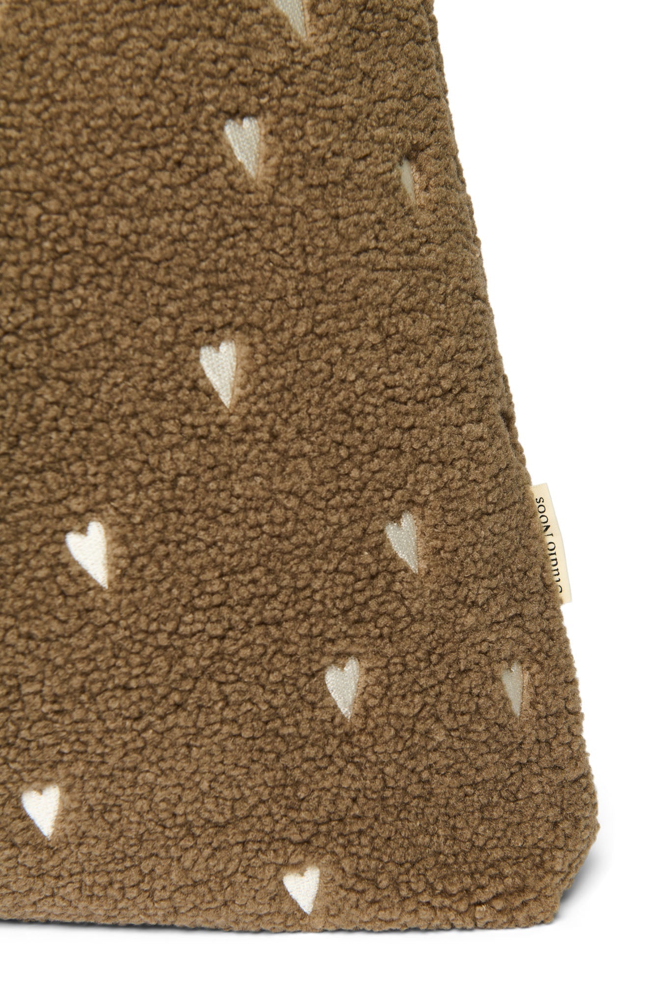 Studio Noos Tasche TEDDY HEARTS MOM - BAG braun creme | 58x42cm - Sir Henrys