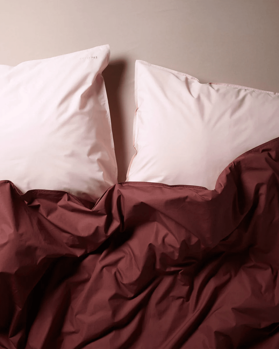 Suite702 Bettbezug BRIQUE RED rot Baumwolle | 135x200cm - Sir Henrys