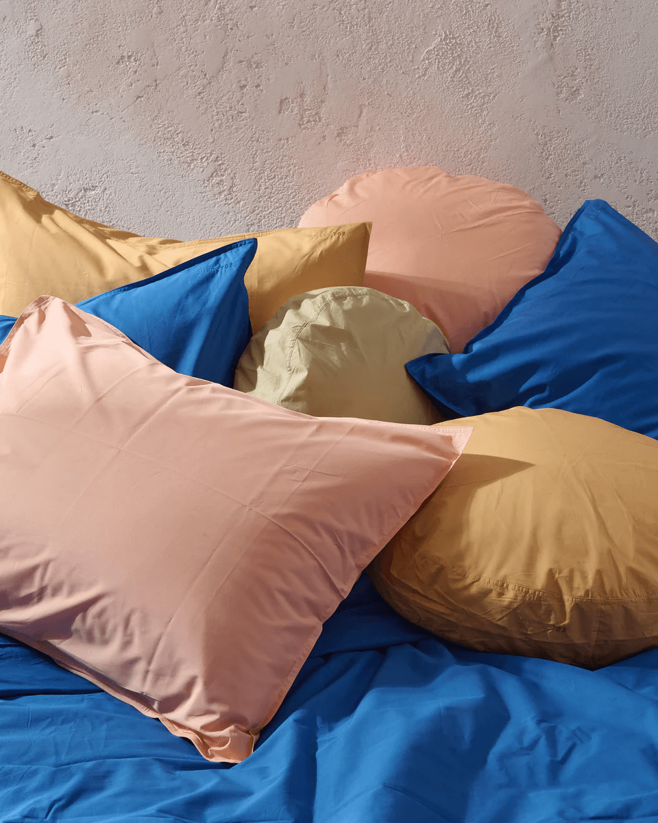 Suite702 Bettbezug COBALT BLUE royalblau Baumwolle | 135x200cm - Sir Henrys
