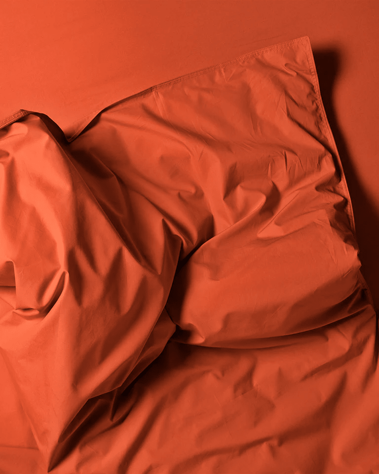 Suite702 Bettbezug POPPY ORANGE orange Baumwolle | 135x200cm - Sir Henrys