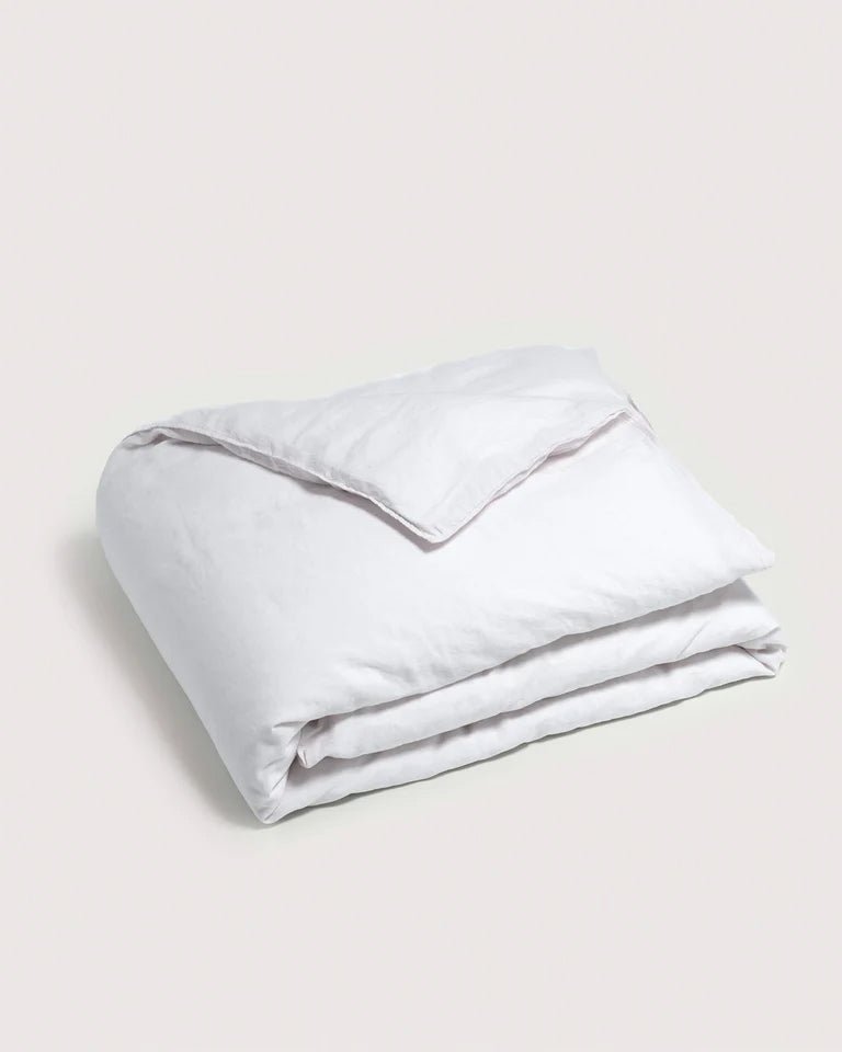 Suite702 Bettbezug WHITE beige Leinen | 135x200cm - Sir Henrys